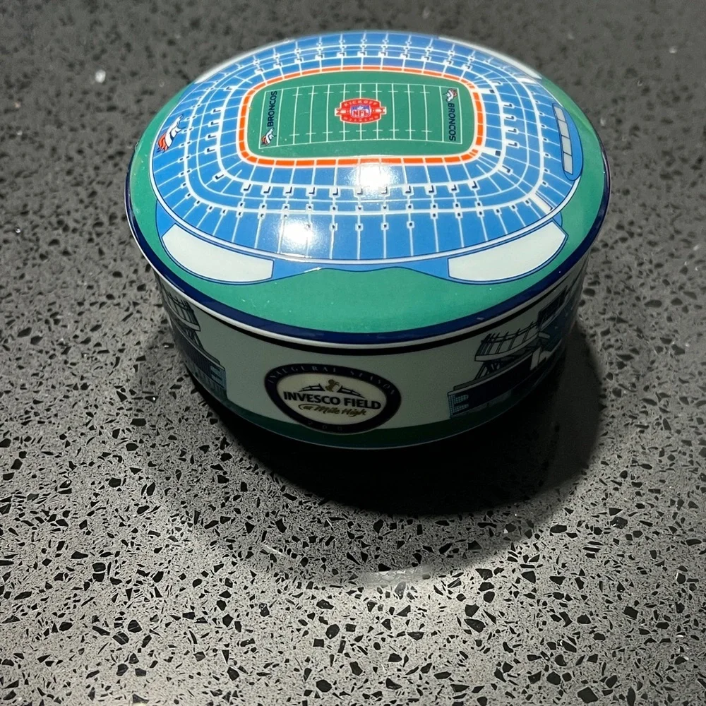 Denver‎ broncos trinket jewelry box